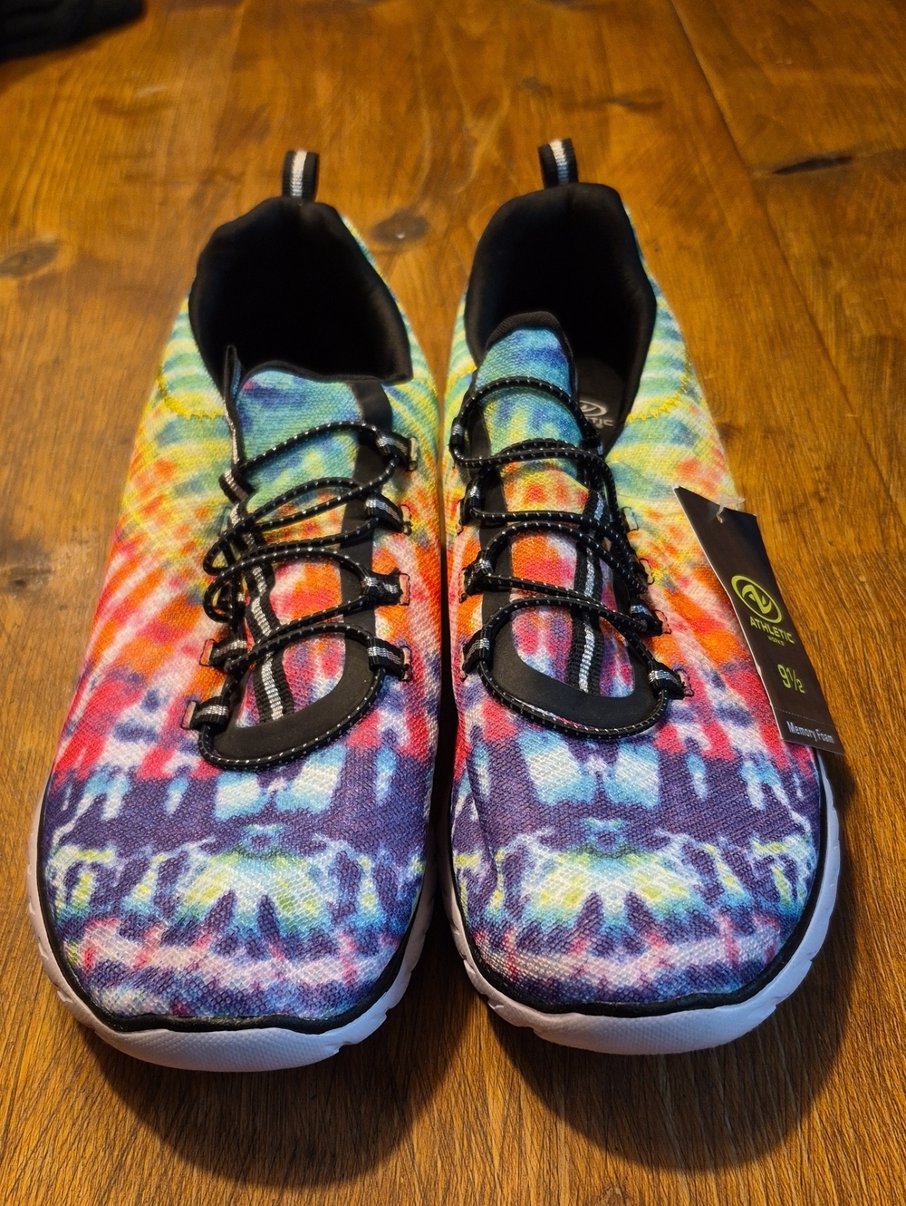 Tie-Dye Athletic Slip-On Sneakers - Multi